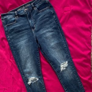 American Eagle High Rise Jegging 12 x short.